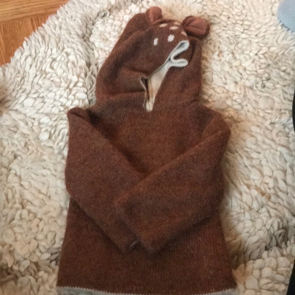 Oeuf alpaca deer sweater